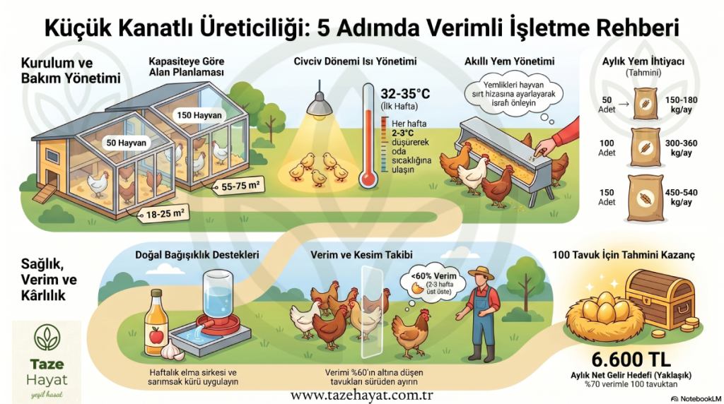 5 Adımda Tavuk Yetiştirme