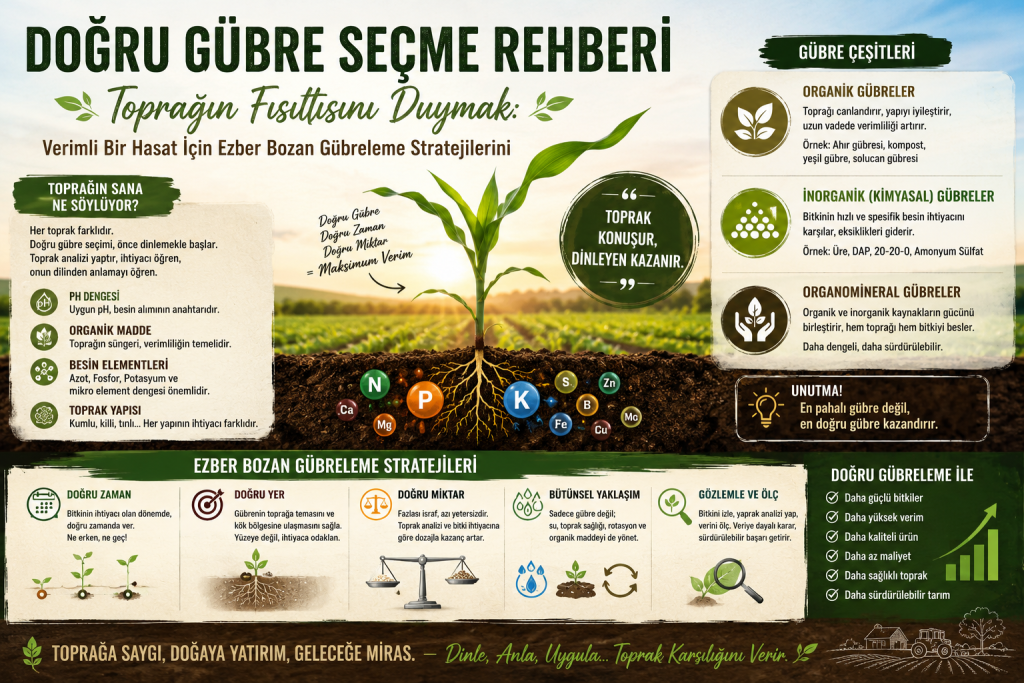 Doğru Gübre Seçimi