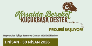 Kırsalda Bereket Küçükbaşa Destek Projesi