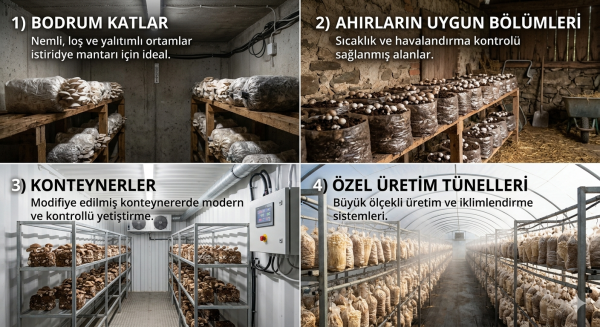Mantar Üretim