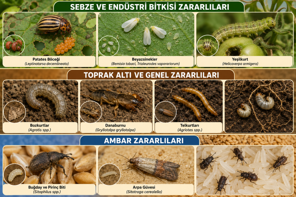 Tarımda Zararlı Böcekler