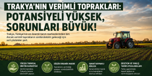Trakya Bölgesi toprak yapısı