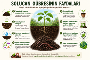 Solucan gübresi ve faydaları