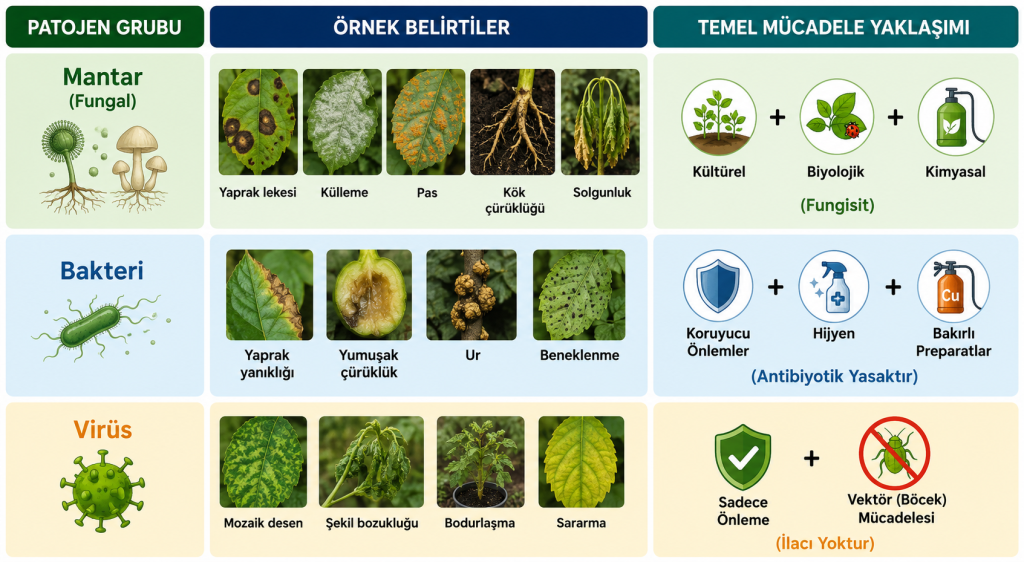bitki hastalıkları IPM