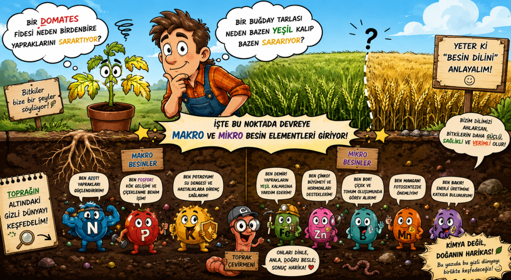 Makro ve Mikro Besin elementleri