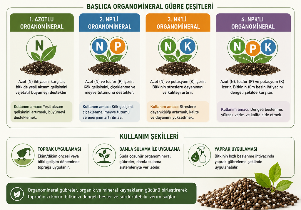 Organomineral Gübreler